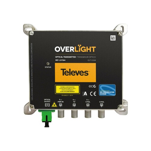 Televes Optischer Sender 1550 NM OLT1550K