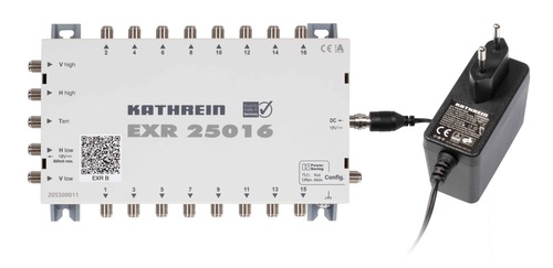 Kathrein Multischalter mit Netzteil EXR 25016 Kathrein Multischalter mit Netzteil EXR 25016