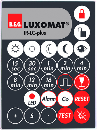 BEG Brück Electronic IR-Fernbedienung IR-LC-plus
