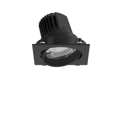 RZB LED-Einbaustrahler bakery, DALI, schwarz 722220.003.2.76