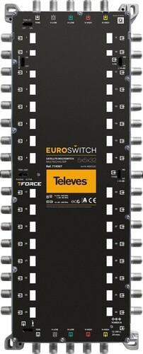 Televes Multischalter 5 in 32 Guß receiverp.,kask. MSE532C Televes Multischalter 5 in 32 Guß receiverp.,kask. MSE532C