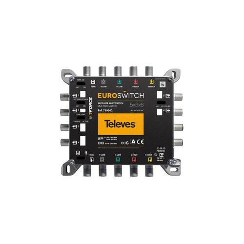 Televes Multischalter 5 in 6 Guß receiverp.,kask. MSE56C Televes Multischalter 5 in 6 Guß receiverp.,kask. MSE56C