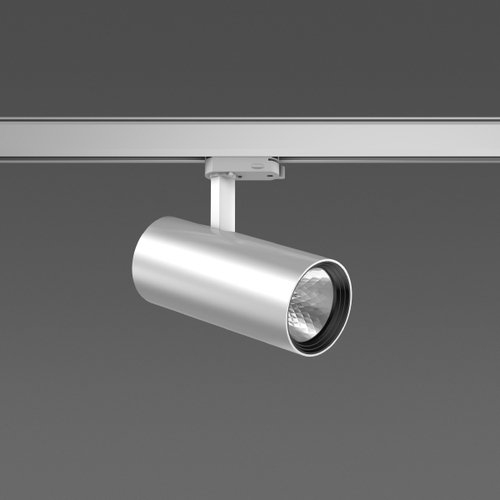 RZB LED-Stromschienenstrahler 940, DALI, silber 742195.004.1.76