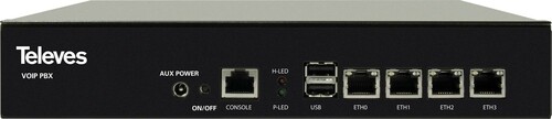 Televes VOIP-PBX-Telefonanlage VOIP-PBX50 Televes VOIP-PBX-Telefonanlage VOIP-PBX50