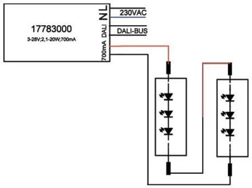 Brumberg Leuchten LED-Konverter 700mA DALI dimmbar 17783000