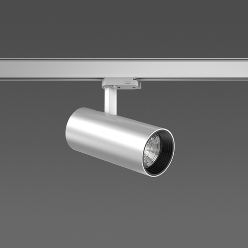 RZB LED-Stromschienenstrahler 935, silber 742199.004.3 RZB LED-Stromschienenstrahler 935, silber 742199.004.3