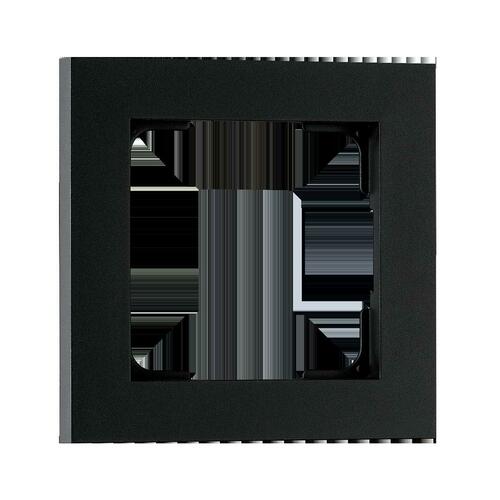 SG Leuchten Rahmen 1-fach schwarz 078001