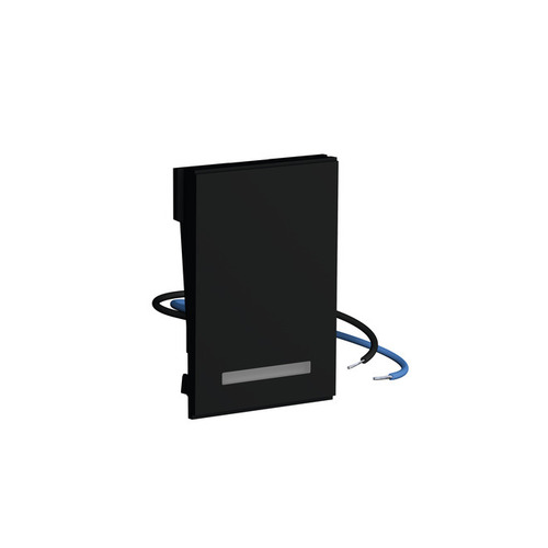 Gira AP-Gehäuse schwarz m LED-Leuchte 1067005