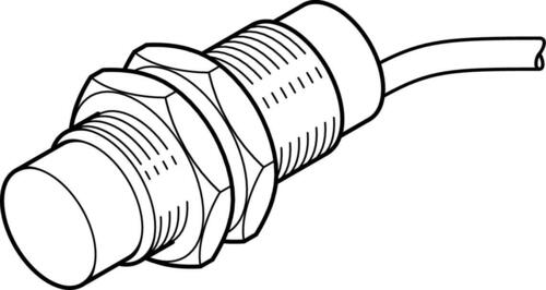 Di-soric Induktiver Näherungssensor 12mm, nicht bündig DCB 18 MN 12 PS-3