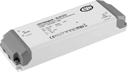 EVN Lichttechnik LED-Netzgerät 12V dimmbar 32,4-75W SLD1275