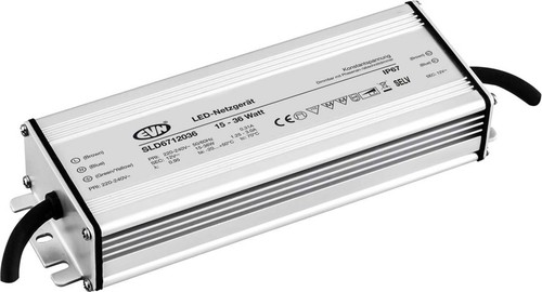 EVN Lichttechnik LED-Netzgerät 12V dimmbar 15-36W SLD6712036