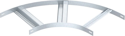 OBO Bettermann Vertr Bogen 90° mit Z-Sprosse SLZB L 90 400 FT OBO Bettermann Vertr Bogen 90° mit Z-Sprosse SLZB L 90 400 FT