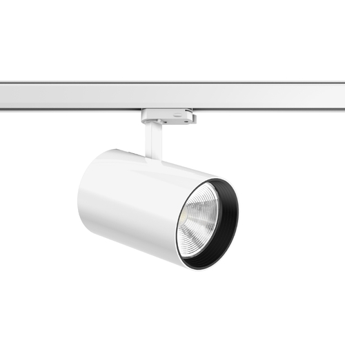 RZB LED-Stromschienenstrahler 930, weiß 742218.002 RZB LED-Stromschienenstrahler 930, weiß 742218.002