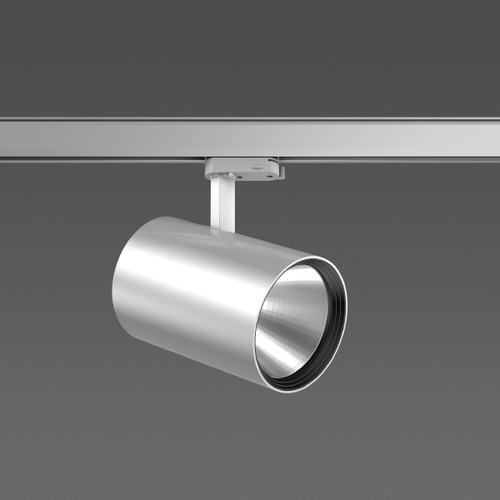 RZB LED-Stromschienenstrahler 935, silber 742221.004.3 RZB LED-Stromschienenstrahler 935, silber 742221.004.3