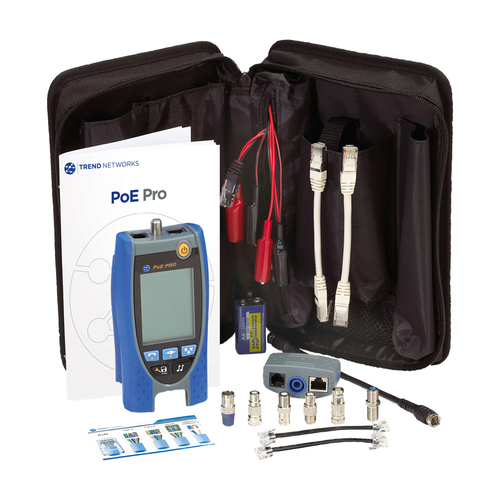 TREND Networks PoE ProBT Datenkabeltester R158006 BT