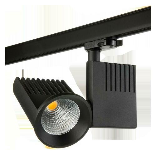 SG Leuchten LED-Strahler 3-phasig 3000K , DALI, schwarz 320733