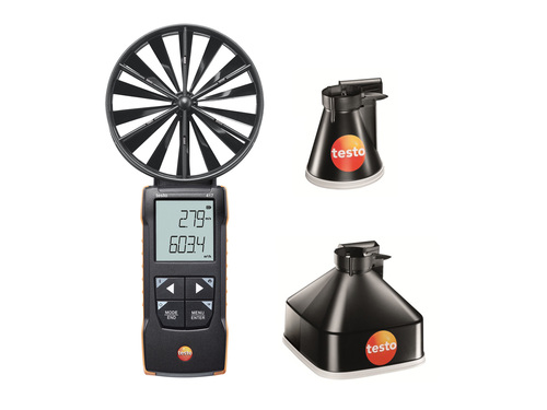 Testo Flügelrad-Anemometer Set 1 testo 417 Set 1
