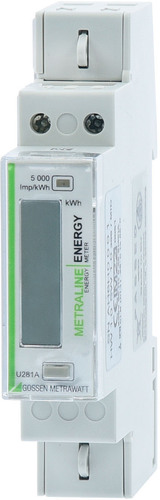 Gossen Metrawatt Energiezähler Bezug/Abgabe METRALINE ENER U281A