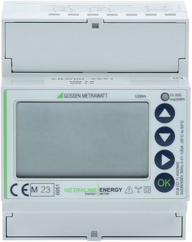 Gossen Metrawatt Energiezähler Bezug/Abgabe METRALINE ENER U289B