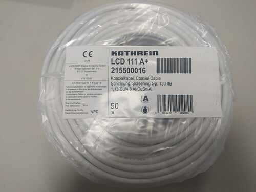 Kathrein Koaxialkabel Einwegbund, 6,9 mm LCD 111APlus 50m Eca
