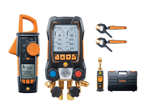 Testo Vakuum Set m. Stromzange testo 570s#0564 5704