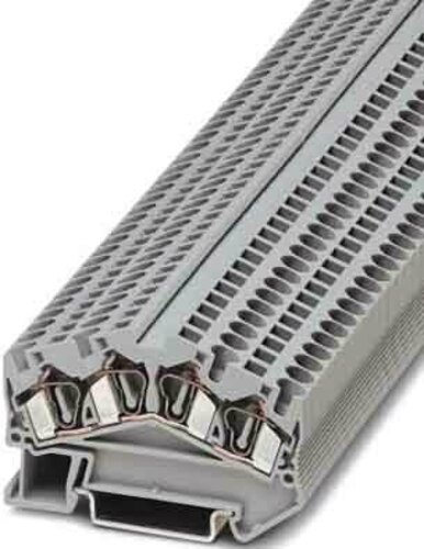 Phoenix Contact Doppelzugfederklemme 4qmm,6,2mm,blau STS 4-QUATTRO BU