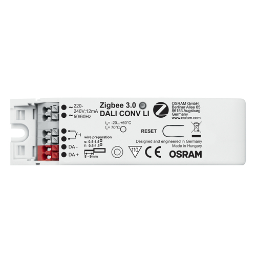 Osram BETRIEBSGERÄTE Zigbee-Konverter DALI ZIGBEE3.0DALICONVLI