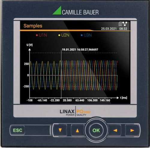 Camille Bauer Netzqualitätsanalysator programmierbar LINAX PQ1000 #189001