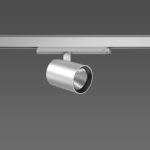 RZB LED-Stromschienenstrahler 940, DALI, silber 742252.004.1.76