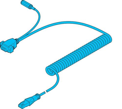 Di-soric Verbindungskabel Spiralkabel ID-K-SD/DCJ-RJ50-2