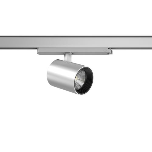 RZB LED-Stromschienenstrahler 930, silber 742255.004 RZB LED-Stromschienenstrahler 930, silber 742255.004