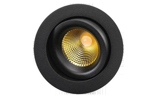 SG Leuchten LED-Downlight 3000K, sw/go 902235