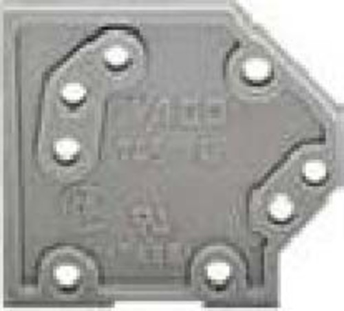 WAGO GmbH & Co. KG Abschlussplatte 1,5mm, grau 745-100