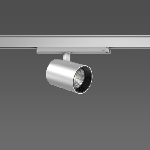 RZB LED-Stromschienenstrahler 935, silber 742256.004.3