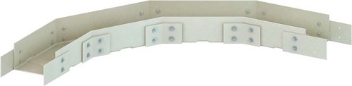 Niedax GFK-Bogen 90Gr. R=600mm 80x500mm KKB 80.500-R600