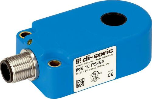 Di-soric Induktiver Ringsensor 10.1mm, Statisch IRB 10 PS-B3