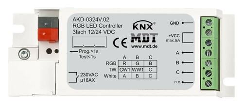 MDT technologies LED Controller 3-Kanal 3/6A, RGB AKD-0324V.02