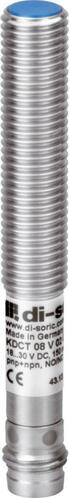 Di-soric Kapazit.-Näherungsschalter 2mm, bündig KDCT 08 V 02 G3-T3