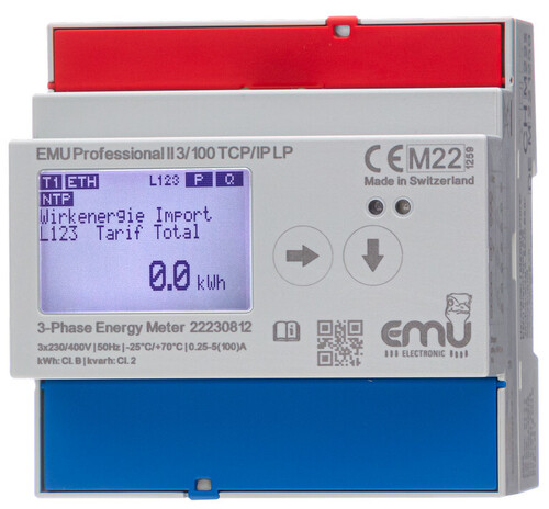 EMU Metering Drehstromzähler 3ph. P20A030T
