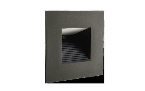 SG Leuchten LED-Wandeinbauleuchte 3000K, schwarz 912034