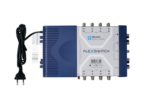 Wisi Multischalter Standalone 5in16,TERR.aktiv DXS 0516