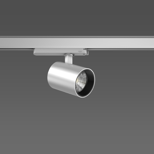RZB LED-Stromschienenstrahler 940, silber 742262.004.1 RZB LED-Stromschienenstrahler 940, silber 742262.004.1