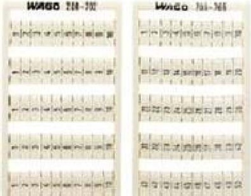 WAGO GmbH & Co. KG WSB-Bezeichnungssystem S: 401-500 (1x) 209-712