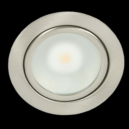 Nobile LED-Möbeleinbauleuchte warmweiß, ni.-geb. 1850208409 Nobile LED-Möbeleinbauleuchte warmweiß, ni.-geb. 1850208409