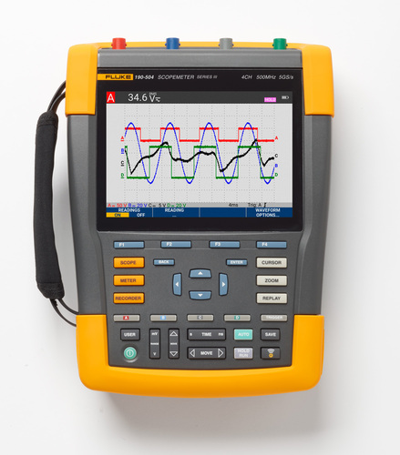 Fluke ScopeMeter mit Kit FLUKE-190-504-III-S