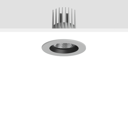 RZB LED-Einbaudownlight 927, DALI, silber 901740.004.2.76