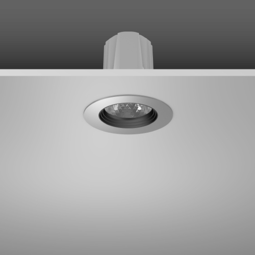 RZB LED-Einbaudownlight 935, silber 901740.004.3