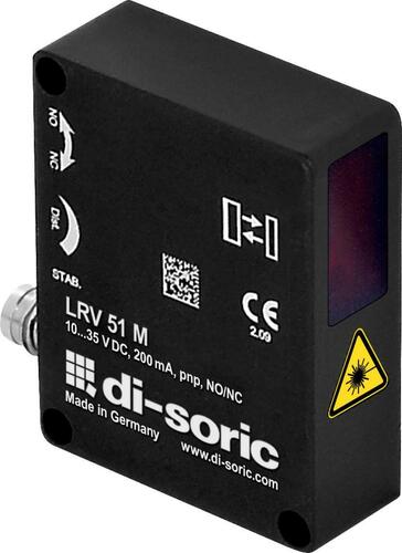 Di-soric Laser-Reflex.Lichtschranke 2000mm LRV 51 M 2000P3KTSSL