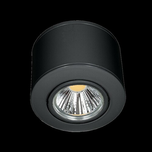 Nobile LED-Aufbau-Downlight 830, schwarz 1857080323 Nobile LED-Aufbau-Downlight 830, schwarz 1857080323