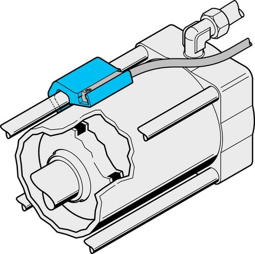 Di-soric Sensorkralle 50-63mm, T-Nut MZ-K-8/6.5